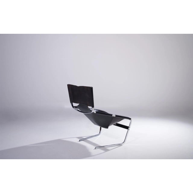 Mid-Century Modern F444 Lounge Chair by Pierre Paulin for Artifort, 1960s For Sale - Image 3 of 8