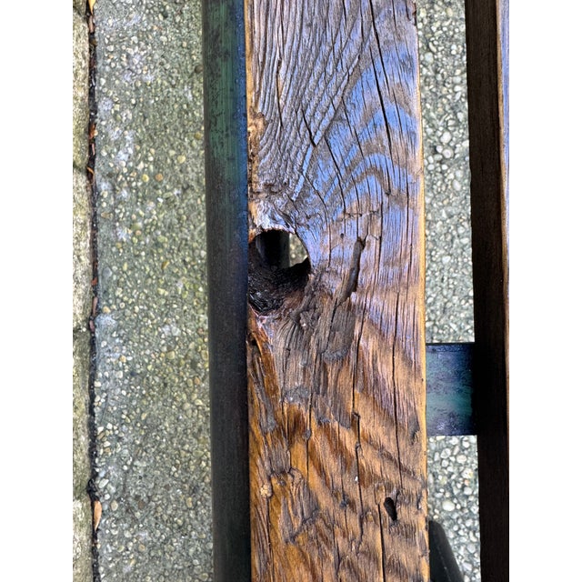 Wood Mid 20th Century Vintage, European Gym Bench For Sale - Image 7 of 12