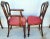 English Walnut Petite Dining Chairs - Set of 4 For Sale - Image 10 of 13