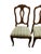 French Country 1990s 2 Ethan Allen Dining Room Side Chairs French Country Custom Fabric Finish 216 For Sale - Image 3 of 16
