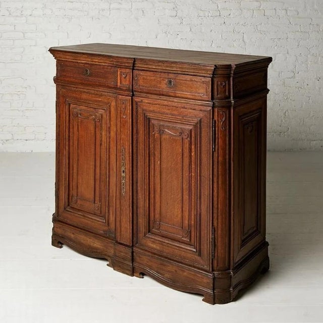 19th Century Belgian Oak Server For Sale In Birmingham - Image 6 of 6