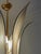 Italian Brass and Murano Glass Palms Chandelier, 1970s For Sale - Image 6 of 10