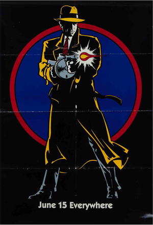 Dick Tracy Film Poster, USA, 1990