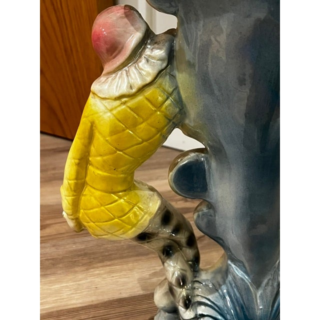Late 20th Century Rare Find! Vintage Mid-Century Ceramic Figural Vase For Sale - Image 5 of 17