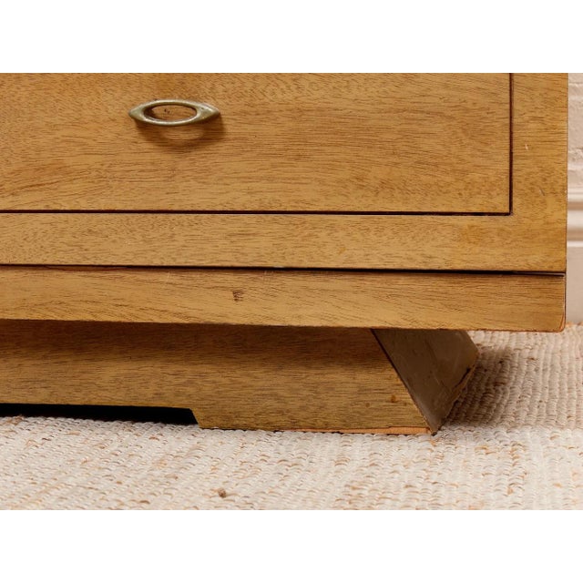 Wood 1950’s Highboy With Sweetheart Hardware For Sale - Image 7 of 10