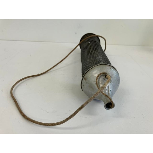 Vintage Wire Mesh Minnow Trap – Rustic Cabin & Nautical Décor (1930s–1950s) For Sale - Image 4 of 6