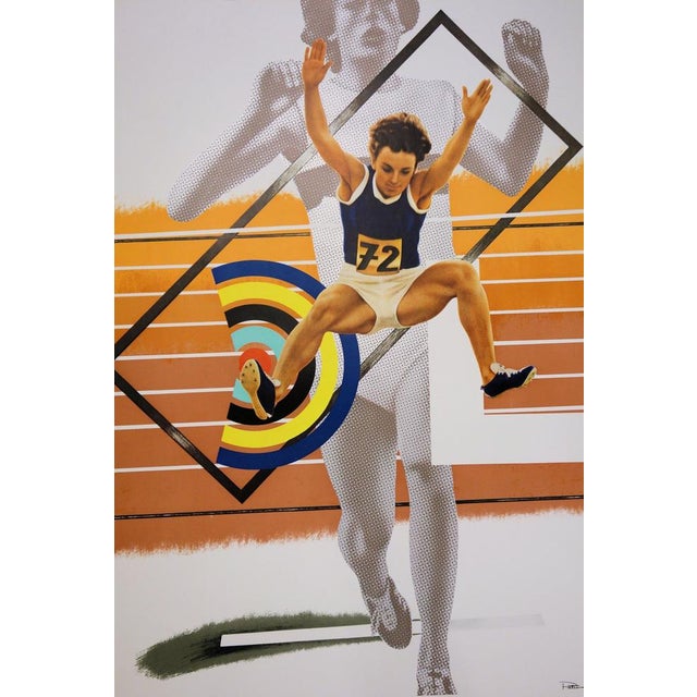 Modern Phillips Peter, Athletisme, Lithograph For Sale - Image 3 of 7