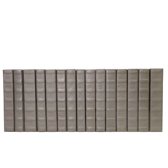 One linear foot of rebound leather books (7-9 books) from E. Lawrence. All books are published between 1980 to current....