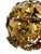Regency Floral Spherical Metal Ceiling Lamp, 1970s For Sale - Image 15 of 18