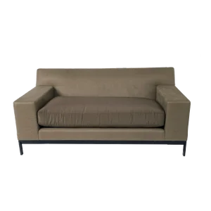 Christian Liaigre Holly Hunt Boudha Upholstered Loveseat, 2 Available
