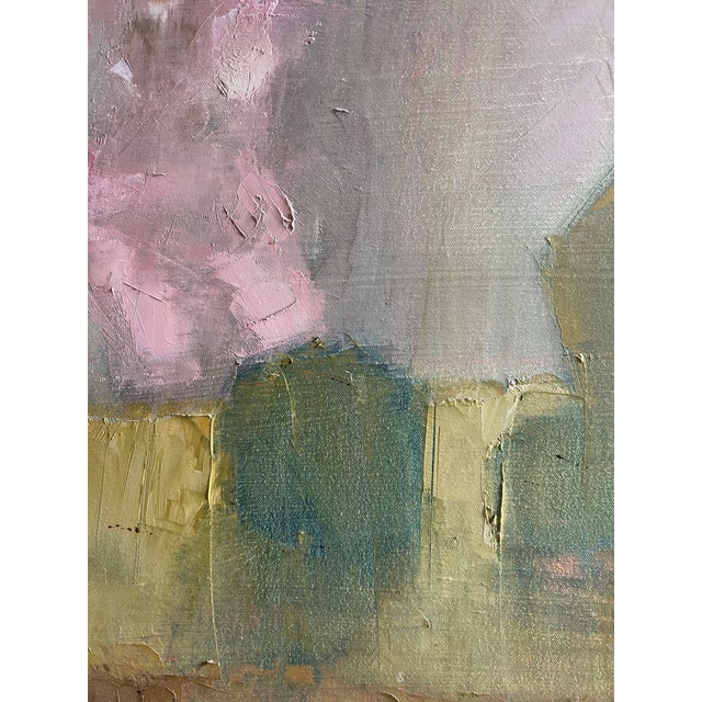 Vintage 1994 Abstract Modernist Still Life Oil Painting by British Artist Julian Brown For Sale In Philadelphia - Image 6 of 8