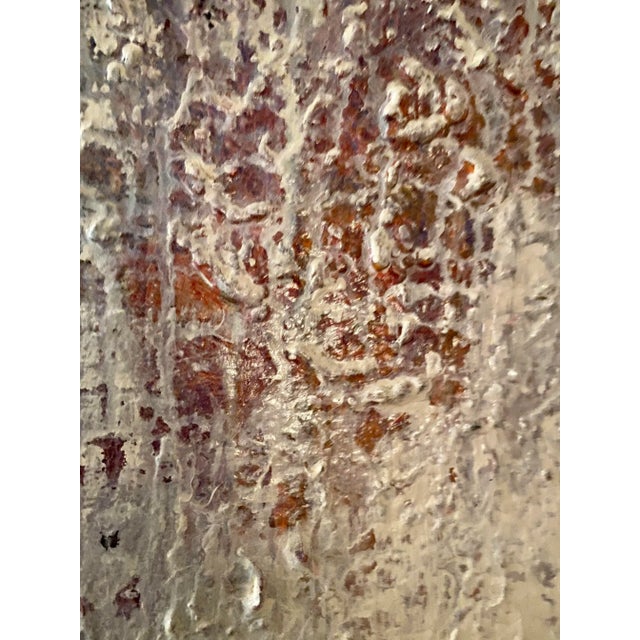 2010s "Remembrance" Contemporary Abstract Expressionist Mixed-Media Painting For Sale - Image 5 of 6