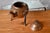 Brown Antique 18th Century Hammered Copper Teapot on Wrought Iron Tripod For Sale - Image 8 of 10