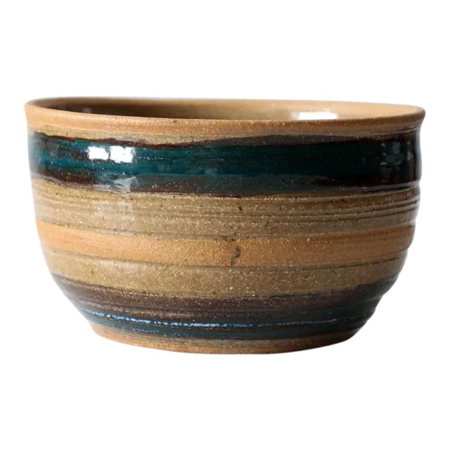 Vintage Studio Pottery Bowl For Sale