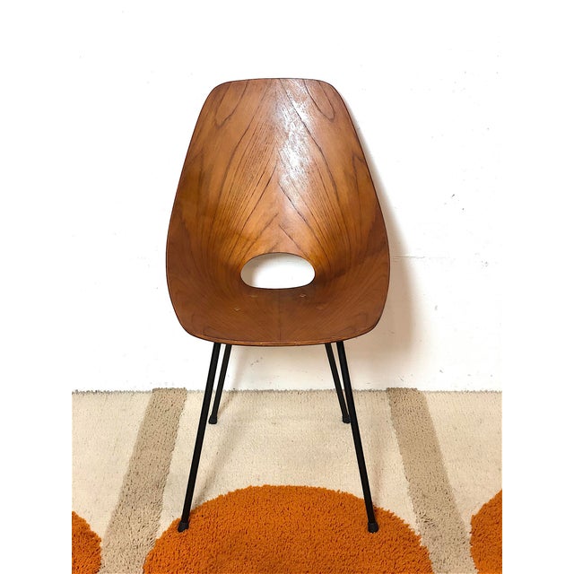 Curved Plywood Chairs by Vittorio Nobili, Italy, 1950s, Set of 2 For Sale - Image 9 of 18