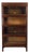 Antique Oak Four Stack Barrister Bookcase With Original Brass Hardware For Sale