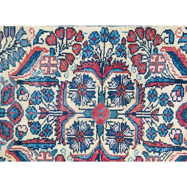 Persian Early 20th Century Persian Dargazine Rug For Sale - Image 3 of 15