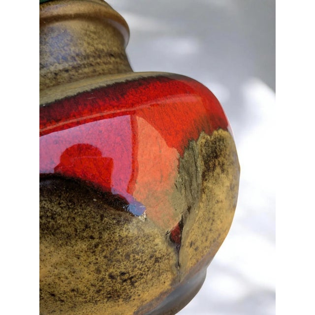 1960s Vase in Ceramic & Glaze from Ruscha, 1960s For Sale - Image 5 of 8