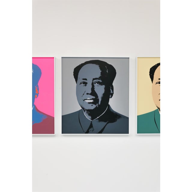 1990s Andy Warhol, Mao Portfolio, 1950s, Silkscreen, Set of 5 For Sale - Image 5 of 14