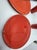 Red Ceramic Set by Robert Picault for Vallauris, France, 1950, Set of 4 For Sale - Image 4 of 18