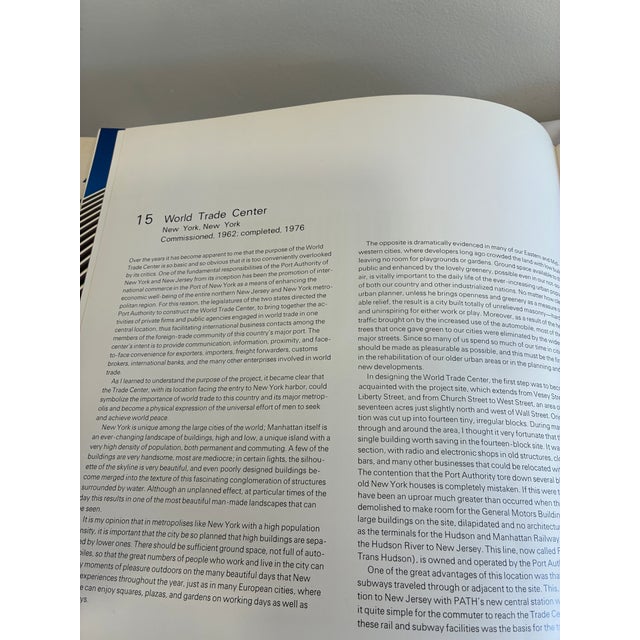 1979 A Life in Architecture by Minoru Yamasaki, New York City's World Trade Center Architect, First Edition For Sale - Image 10 of 13