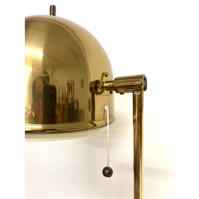 Scandinavian Model B075 Brass Table Lamp by Eje Ahlgren for Bergboms, 1960s For Sale - Image 6 of 12