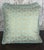 Custom Fortuny Decorative Pillows in Gilt Gold & Aquamarine, Italy For Sale - Image 10 of 13