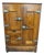Antique Coldtite Oak Ice Box For Sale