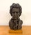 Metal Vintage Bust of a Man Signed & Dated 1961 For Sale - Image 7 of 9