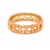 A modern and sculptural Tiffany & Co. T True wide ring crafted in 18ct yellow gold. Defined by the bold geometric “T”...