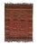 Textile Vintage Afghan Kilim Rug in Red and Beige-Brown Tribal Patterns For Sale - Image 7 of 7