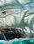 Mid 20th Century Original Oil Painting of Clipper Ship at Sea in Carved Gilt Frame, Signed Bransom For Sale - Image 4 of 16