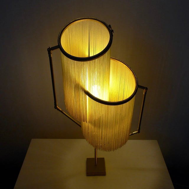 Metal Yellow Charme Table Lamp by Sander Bottinga For Sale - Image 7 of 10