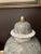 2010s Chelsea House Marbled Gray Porcelain Lidded Urn With Gold Highlights, 2010s For Sale - Image 5 of 12