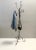Made in Italy, 1960s. This revolving hat and coat rack is made in brass. It has a Meazza's stamp, which was a prestigious...
