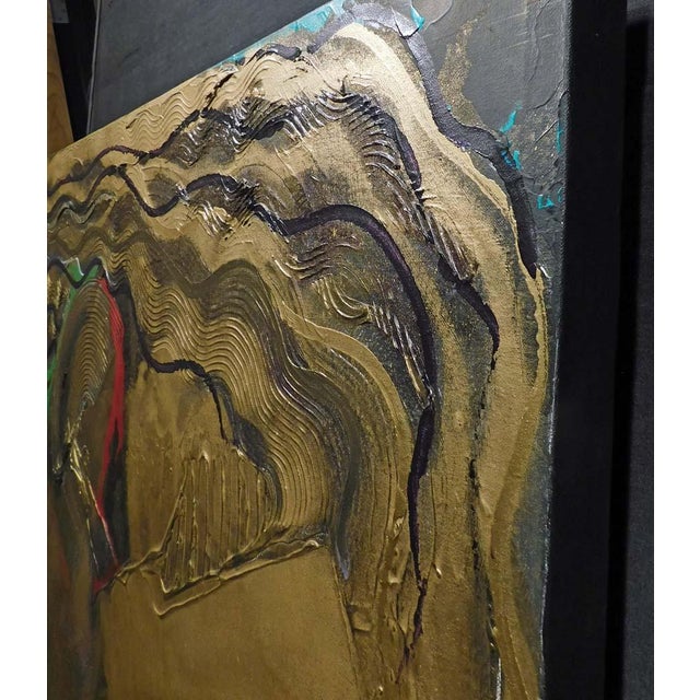 1990s Orlando Agudelo-Botero "Untitled" Acrylic on Canvas Hand Signed Coa Make Offer For Sale - Image 5 of 12