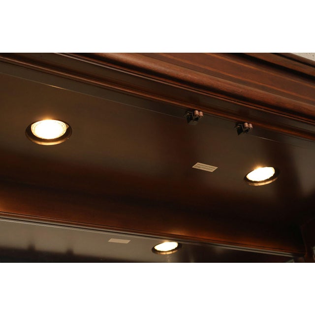 Brown Thomasville Contemporary Display Cabinet For Sale - Image 8 of 18