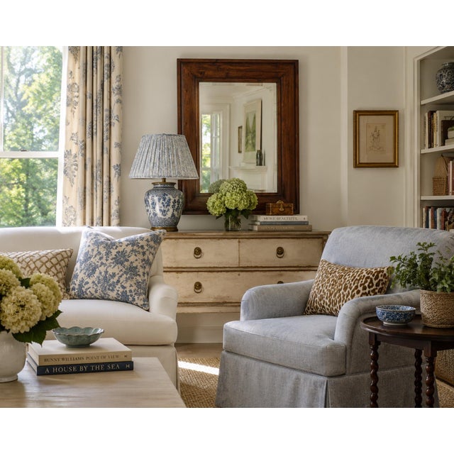Rustic Pottery Barn Wooden Transitional Beveled Wall Mirror (Discontinued) Ralph Lauren, Grandmillennial & Cottagecore Decors. See Photos! For Sale - Image 3 of 4
