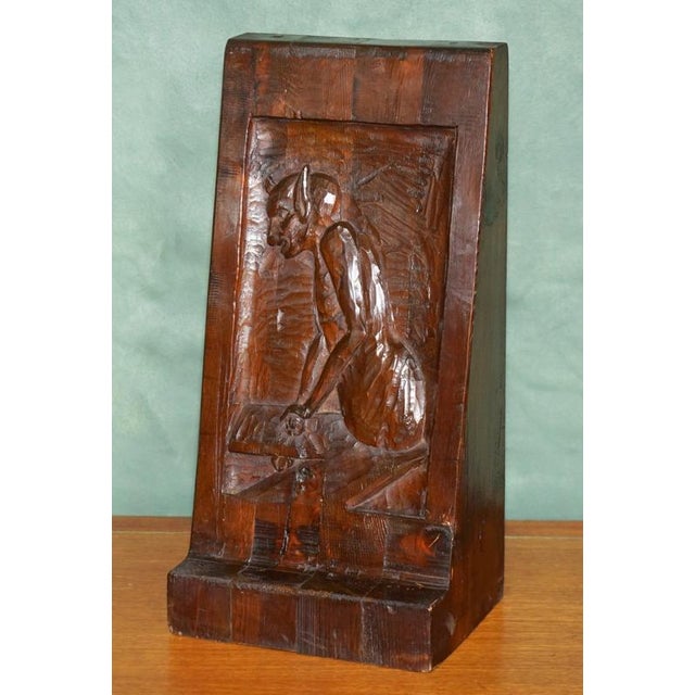 Antique Gothic Carved Bookends, 1600s, Set of 5 For Sale - Image 9 of 18