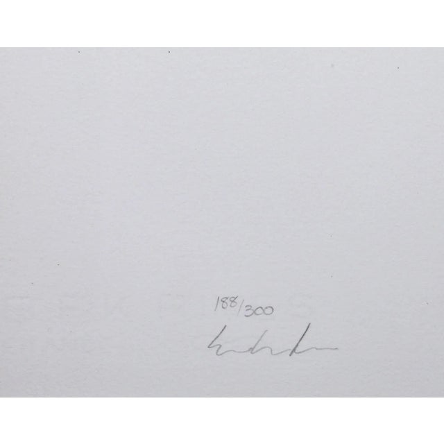 Peace and Love John Lennon Year: 1969 Size: 22 in. x 30 in. Lithograph on BFK Rives, signed and numbered by Yoko Ono in...