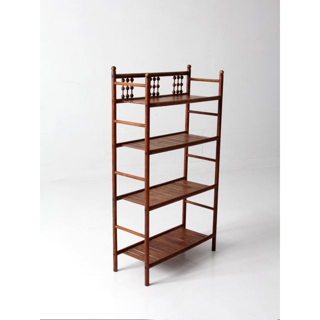 Wood Antique Victorian Etagere For Sale - Image 7 of 14