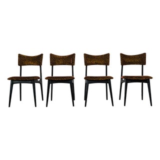 Modern Chairs in the style of Alfred Hendrickx, 1950s, Set of 4 For Sale