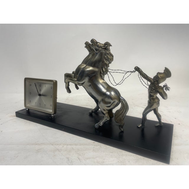 1920s Vintage Liberty Clock with Roman Sculpture, 1920s For Sale - Image 5 of 11