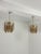 1960s Six-Light Amber Murano Glass Chandeliers, 1960s, Set of 2 For Sale - Image 5 of 18