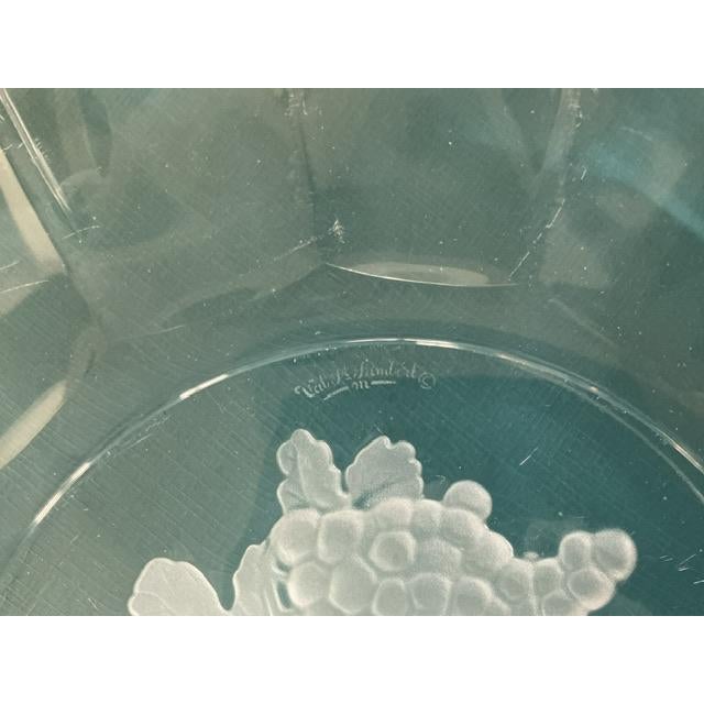 1960s Val St. Lambert Fruit Platter For Sale In Portland, OR - Image 6 of 8