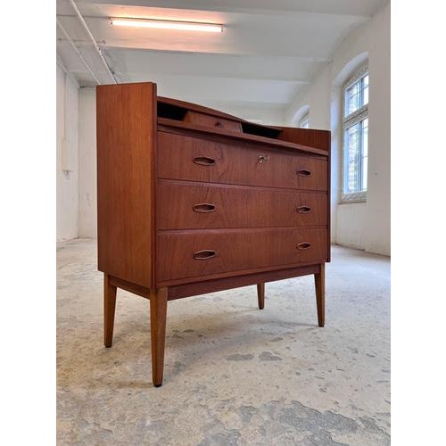 Danish Secretaire in Teak For Sale - Image 11 of 11