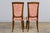 1940s French Parisian Art Deco Oak Dining Chairs in Blush Velvet - Set of 6 For Sale - Image 18 of 18
