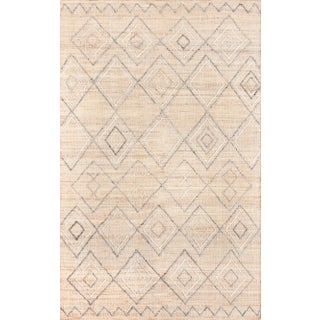 Amaya Saanvi Natural 9' X 12' Area Rug For Sale