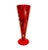 Murano Cenedese Conical Trumpet Vase Red White Orange 7.75” Tall Signed 1970’s. Excellent preowned condition. Vase is...