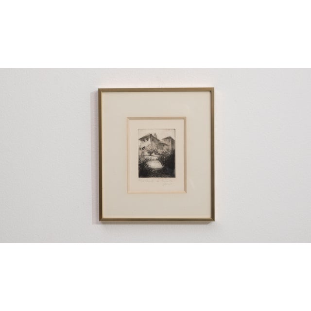 Mid 20th Century France Sienna Wood Painting For Sale - Image 15 of 15